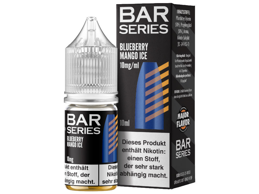 Vampire Vape - Bar Series - Blueberry Mango Ice - 10ml Fertigliquid (Nikotinsalz)