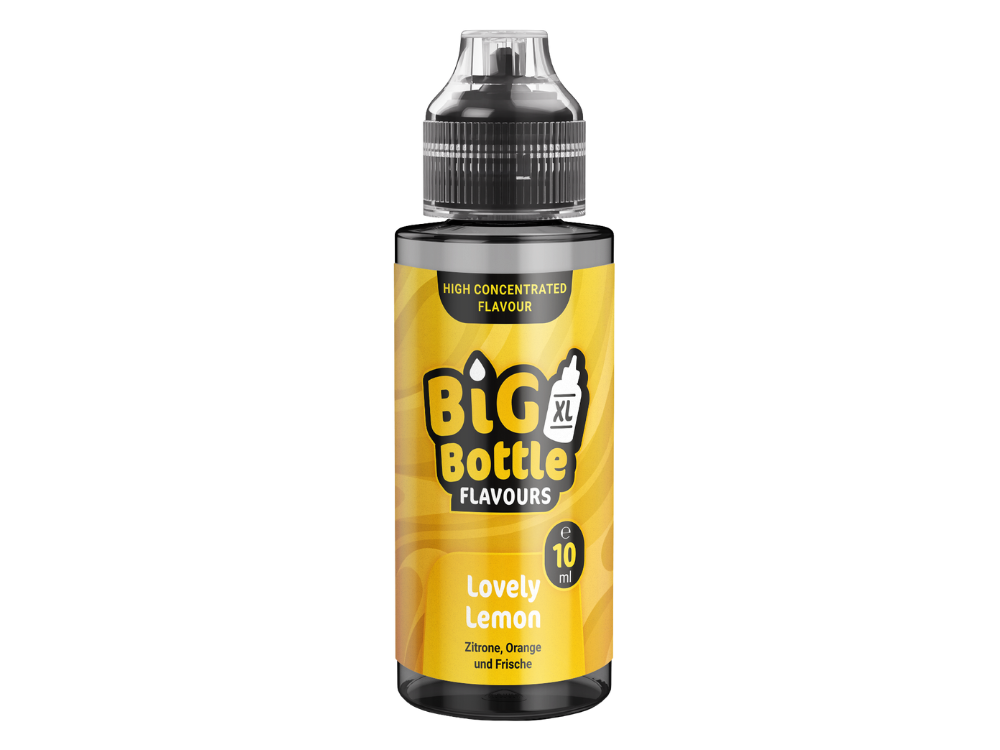 Big Bottle - Lovely Lemon - 10ml Longfill Aroma (120ml Flasche)