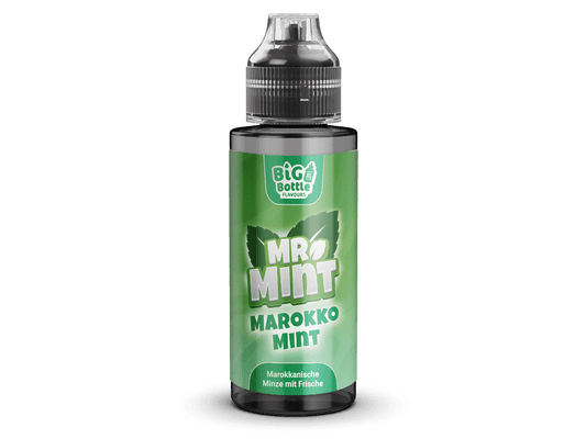 Big Bottle - Mr.Mint - Marokko Mint - Longfill Aroma 10ml (120ml Flasche) - Marokko Mint 1er Packung - Vapes4you