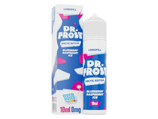 Dr. Frost - Arctic Edition - Blueberry Raspberry Ice - Longfill Aroma 10ml (60ml Flasche) - Blueberry Raspberry Ice 1er Packung - Vapes4you