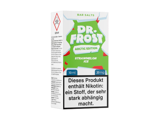 Dr. Frost - Arctic Edition - Strawmelon Ice - 10ml Fertigliquid (Nikotinsalz) - Strawmelon Ice 1er Packung 20 mg/ml - Vapes4you
