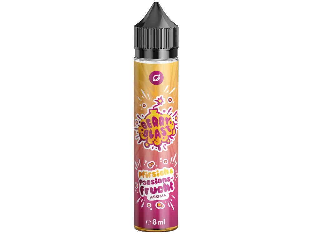 Flavorverse - Berry Blast - Pfirsich & Passionsfrucht - Longfill Aroma 8ml (75ml Flasche) - Pfirsich & Passionsfrucht 1er Packung - Vapes4you