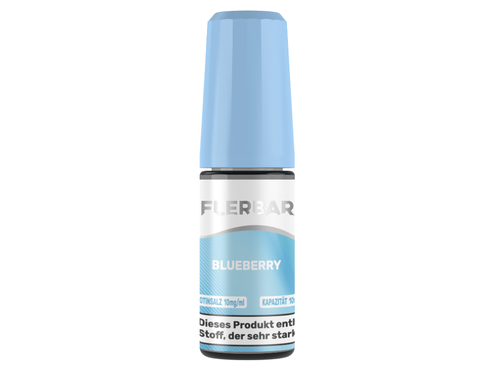 Flerbar Liquid - Blueberry - 10ml Fertigliquid (Nikotinsalz) - Blueberry 1er Packung 10 mg/ml - Vapes4you