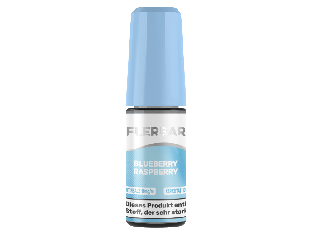Flerbar Liquid - Blueberry Raspberry - 10ml Fertigliquid (Nikotinsalz) - Blueberry Raspberry 1er Packung 10 mg/ml - Vapes4you