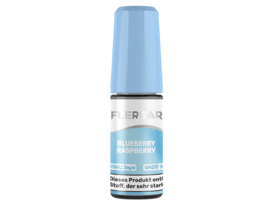Flerbar Liquid - Blueberry Raspberry - 10ml Fertigliquid (Nikotinsalz) - Blueberry Raspberry 1er Packung 20 mg/ml - Vapes4you