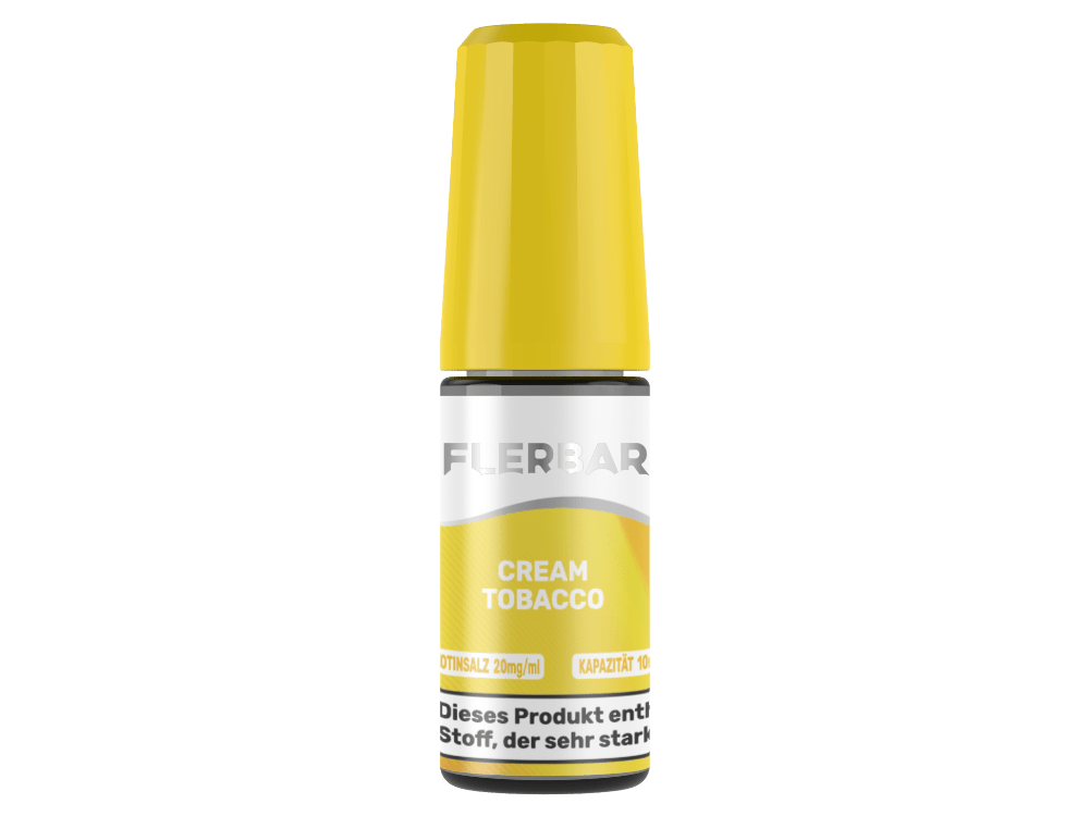 Flerbar Liquid - Cream Tobacco - 10ml Fertigliquid (Nikotinsalz) - Cream Tobacco 1er Packung 20 mg/ml - Vapes4you