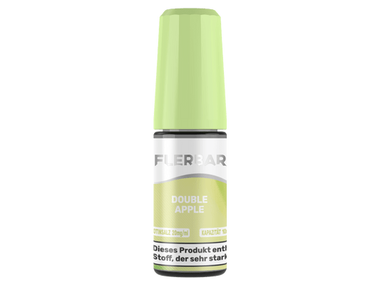 Flerbar Liquid - Double Apple - 10ml Fertigliquid (Nikotinsalz) - Double Apple 1er Packung 20 mg/ml - Vapes4you