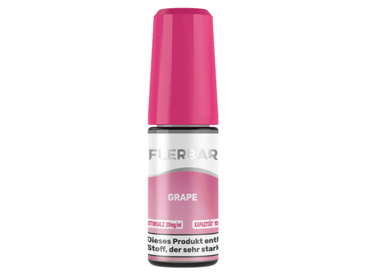 Flerbar Liquid - Grape - 10ml Fertigliquid (Nikotinsalz) - Grape 1er Packung 20 mg/ml - Vapes4you