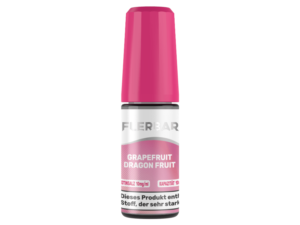 Flerbar Liquid - Grapefruit Dragon Fruit - 10ml Fertigliquid (Nikotinsalz) - Grapefruit Dragon Fruit 1er Packung 10 mg/ml - Vapes4you