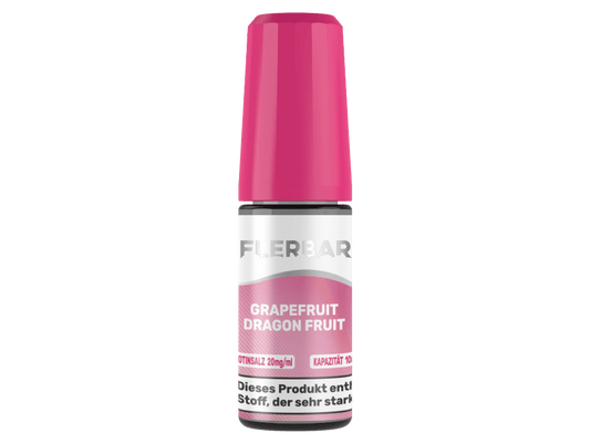 Flerbar Liquid - Grapefruit Dragon Fruit - 10ml Fertigliquid (Nikotinsalz) - Grapefruit Dragon Fruit 1er Packung 20 mg/ml - Vapes4you