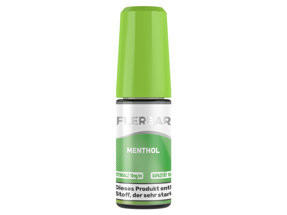 Flerbar Liquid - Menthol - 10ml Fertigliquid (Nikotinsalz) - Menthol 1er Packung 10 mg/ml - Vapes4you