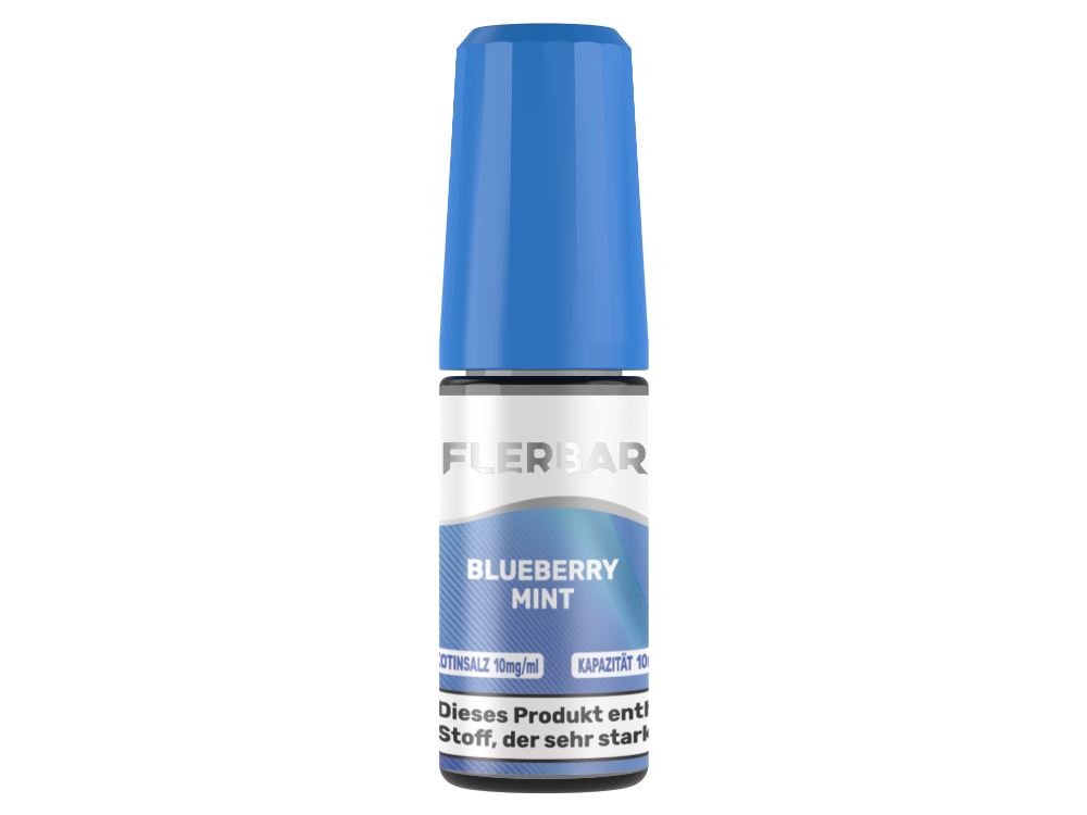 Flerbar Liquid - Blueberry Mint - 10ml Fertigliquid (Nikotinsalz)