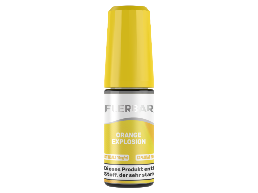 Flerbar Liquid - Orange Explosion - 10ml Fertigliquid (Nikotinsalz)