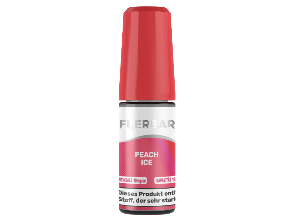 Flerbar Liquid - Peach Ice - 10ml Fertigliquid (Nikotinsalz) - Peach Ice 1er Packung 10 mg/ml - Vapes4you