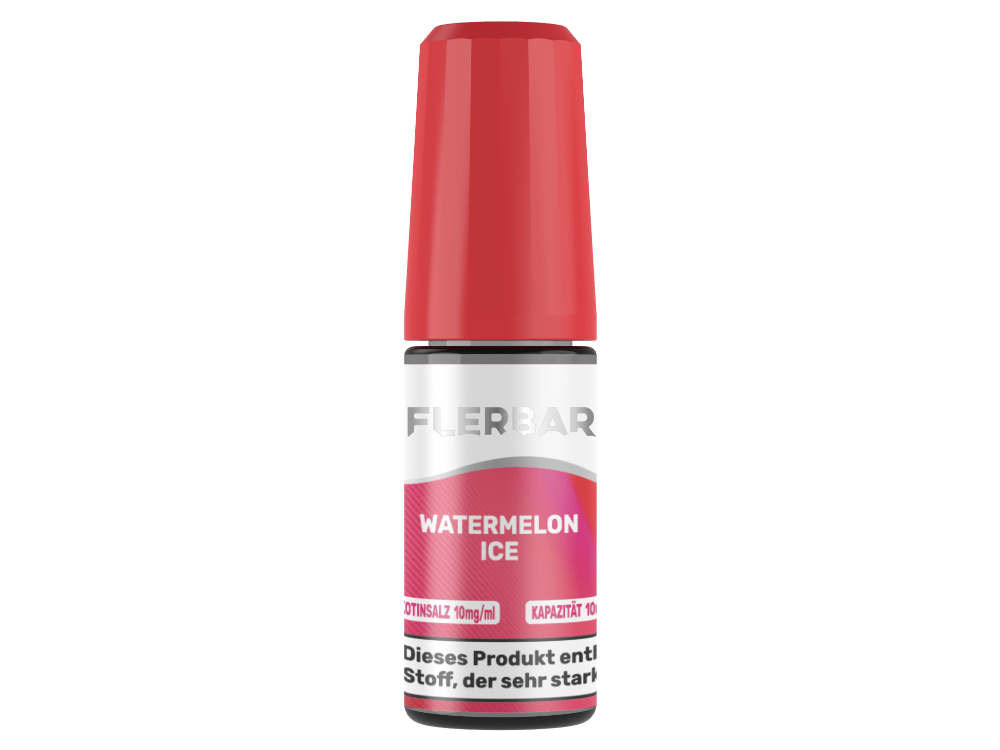 Flerbar Liquid - Watermelon Ice - 10ml Fertigliquid (Nikotinsalz) - Watermelon Ice 1er Packung 10 mg/ml - Vapes4you