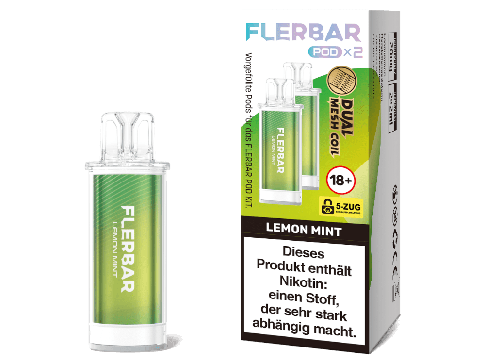 Flerbar - POD - 2ml Prefilled Pods (2 Stück) - Apple Ice 1er Packung - Vapes4you