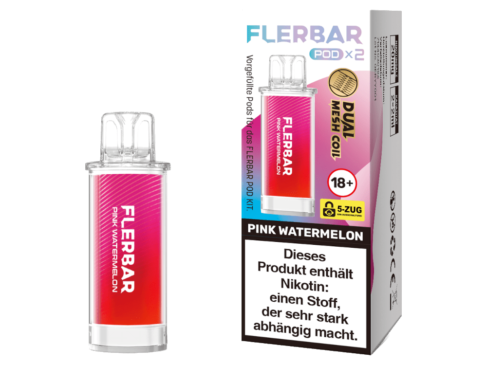 Flerbar - POD - 2ml Prefilled Pods (2 Stück) - Apple Ice 1er Packung - Vapes4you