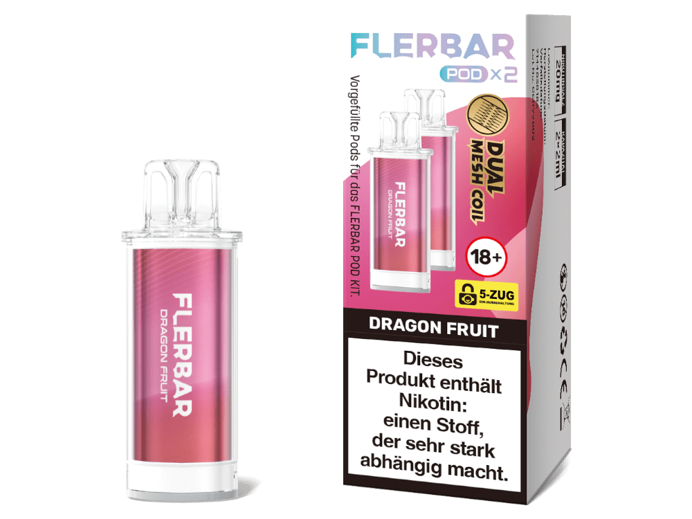 Flerbar - POD - 2ml Prefilled Pods (2 Stück) - Apple Ice 1er Packung - Vapes4you