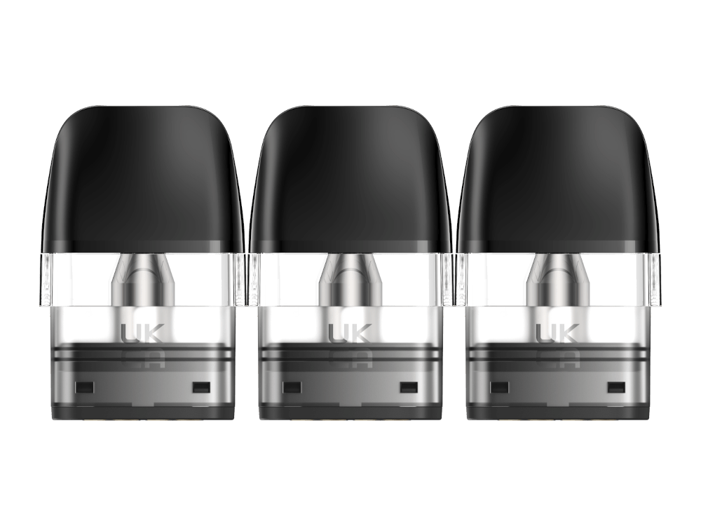 GeekVape - Q - 2ml/3ml Cartridges mit Head 0,2/0,4/0,6/0,8/1,2 Ohm (3 Stück pro Packung) - 2 ml 1er Packung 1,2 Ohm - Vapes4you