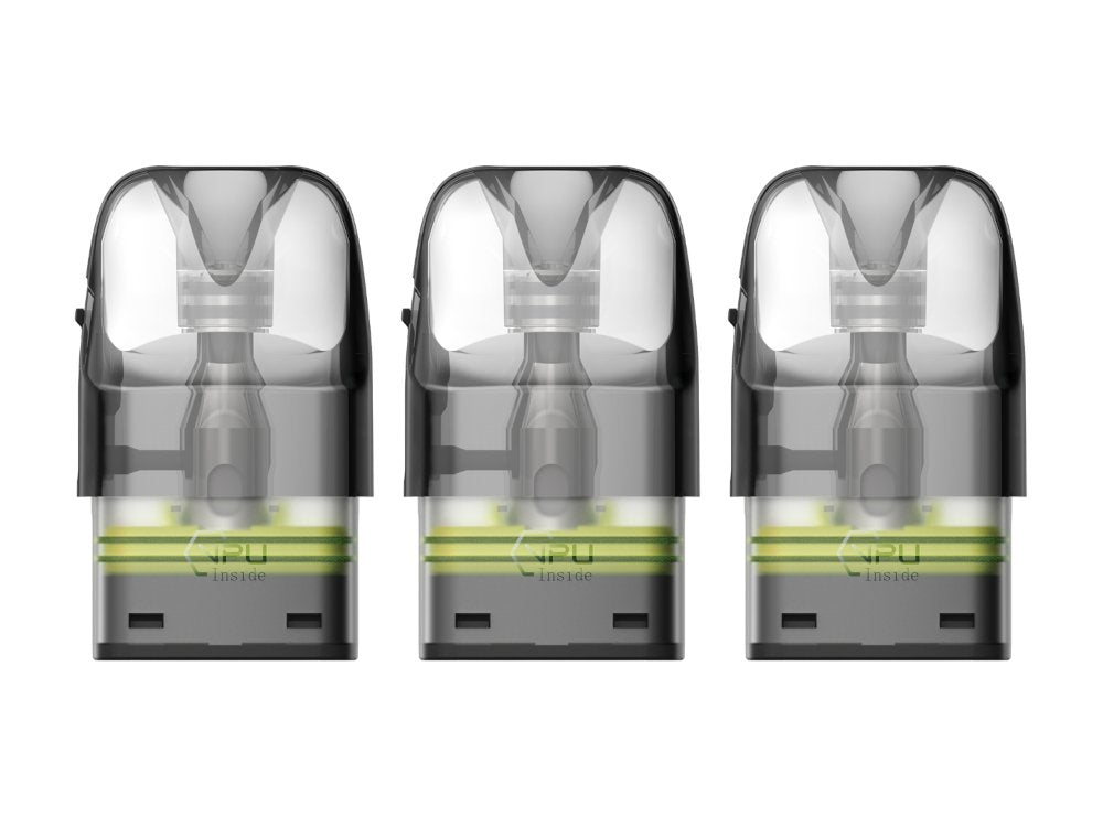 GeekVape - Q - 2ml/3ml Cartridges mit Head 0,2/0,4/0,6/0,8/1,2 Ohm (3 Stück pro Packung) - 3 ml 1er Packung 0,8 Ohm - Vapes4you