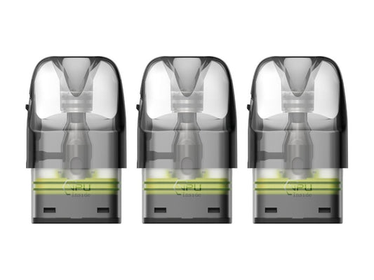 GeekVape - Q - 2ml/3ml Cartridges mit Head 0,2/0,4/0,6/0,8/1,2 Ohm (3 Stück pro Packung) - 3 ml 1er Packung 0,8 Ohm - Vapes4you