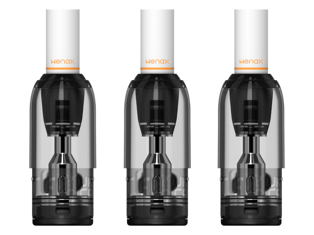 GeekVape - Wenax M1 - 2ml Filter - Cartridges mit Head 0,8 Ohm (3 Stück pro Packung) - mit Filter 1er Packung 0,8 Ohm - Vapes4you