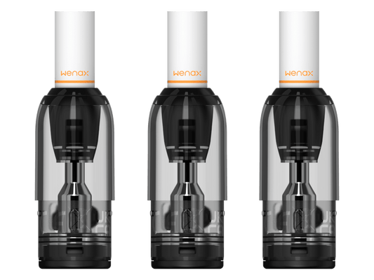 GeekVape - Wenax M1 - 2ml Filter - Cartridges mit Head 0,8 Ohm (3 Stück pro Packung) - mit Filter 1er Packung 1,2 Ohm - Vapes4you