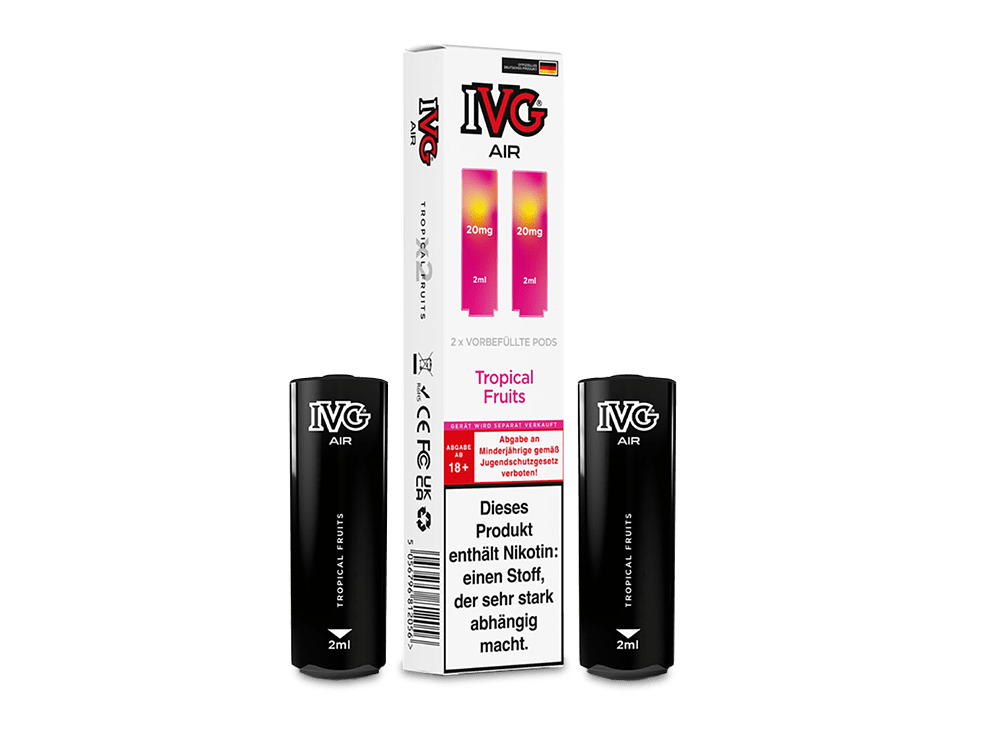 IVG - AIR - 2ml Prefilled Pods (2 Stück) - Tropical Fruits 1er Packung 20 mg/ml - Vapes4you