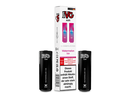 IVG - AIR - 2ml Prefilled Pods (2 Stück) - Watermelon Ice 1er Packung 20 mg/ml - Vapes4you