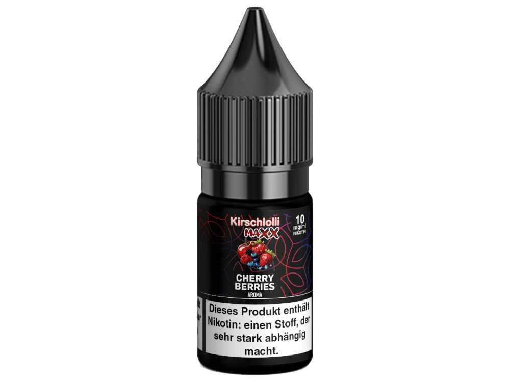 Kirschlolli - Maxx - Cherry Berries - 10ml Fertigliquid (Nikotinsalz) - Cherry Berries 1er Packung 10 mg/ml - Vapes4you