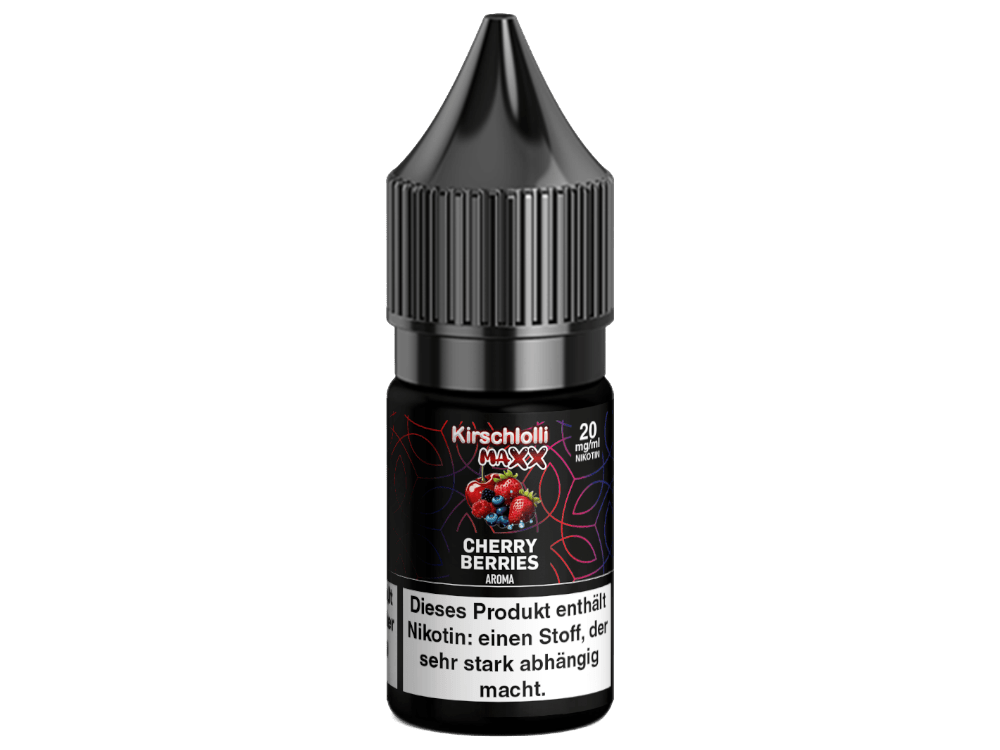 Kirschlolli - Maxx - Cherry Berries - 10ml Fertigliquid (Nikotinsalz) - Cherry Berries 1er Packung 20 mg/ml - Vapes4you