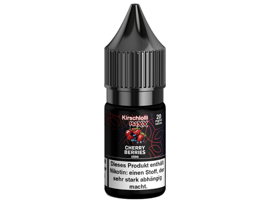 Kirschlolli - Maxx - Cherry Berries - 10ml Fertigliquid (Nikotinsalz) - Cherry Berries 1er Packung 20 mg/ml - Vapes4you