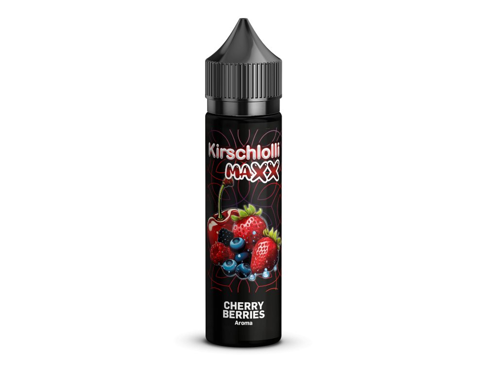 Kirschlolli Maxx - Cherry Berries - Longfill Aroma 10ml (60ml Flasche) - Cherry Berries 1er Packung - Vapes4you