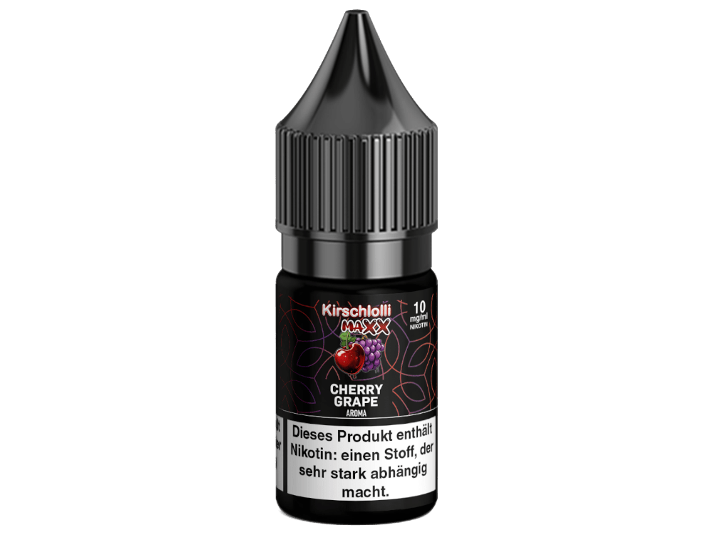 Kirschlolli - Maxx - Cherry Grape - 10ml Fertigliquid (Nikotinsalz) - Cherry Grape 1er Packung 10 mg/ml - Vapes4you