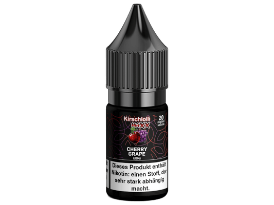 Kirschlolli - Maxx - Cherry Grape - 10ml Fertigliquid (Nikotinsalz) - Cherry Grape 1er Packung 20 mg/ml - Vapes4you
