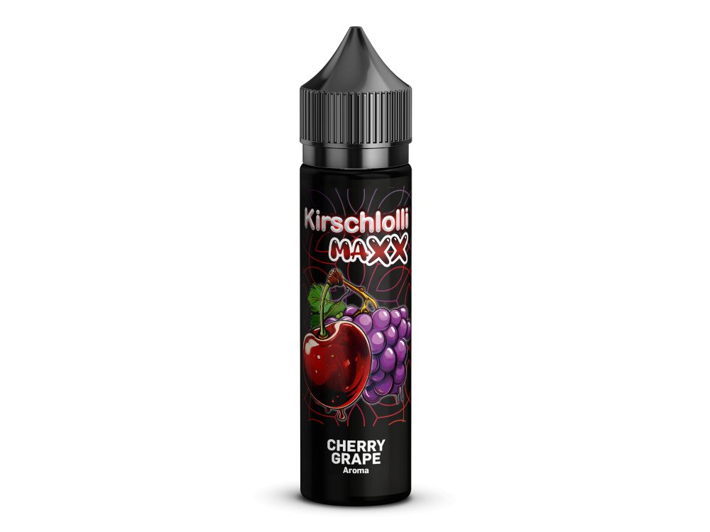 Kirschlolli Maxx - Cherry Grape - Longfill Aroma 10ml (60ml Flasche) - Cherry Grape 1er Packung - Vapes4you