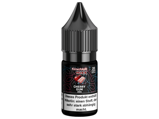 Kirschlolli - Maxx - Cherry Gum - 10ml Fertigliquid (Nikotinsalz) - Cherry Gum 1er Packung 20 mg/ml - Vapes4you