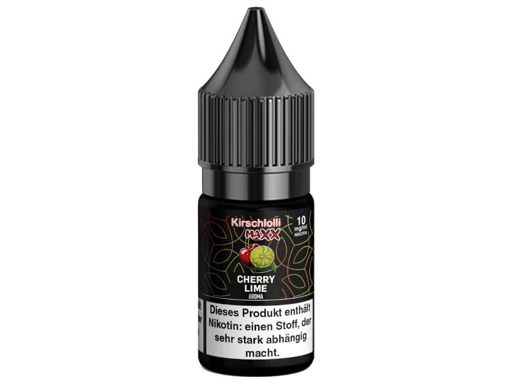 Kirschlolli - Maxx - Cherry Lime - 10ml Fertigliquid (Nikotinsalz) - Cherry Lime 1er Packung 10 mg/ml - Vapes4you