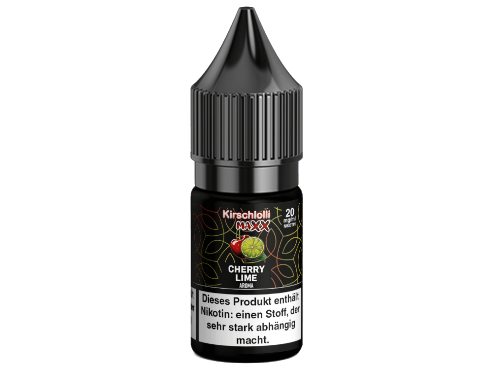 Kirschlolli - Maxx - Cherry Lime - 10ml Fertigliquid (Nikotinsalz) - Cherry Lime 1er Packung 20 mg/ml - Vapes4you