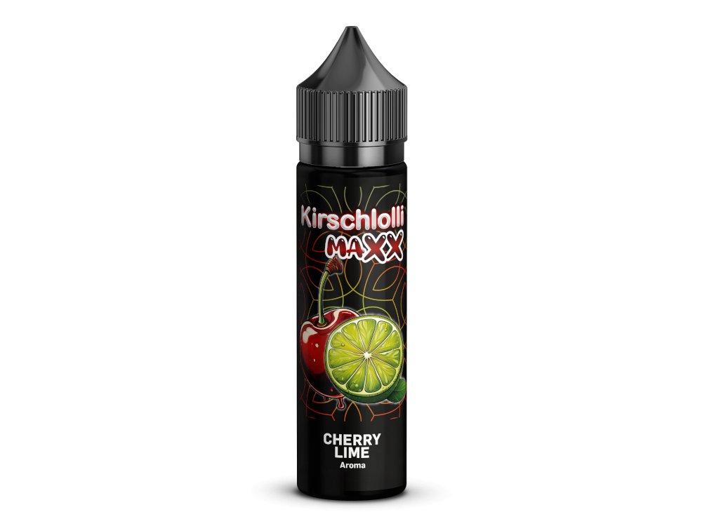 Kirschlolli Maxx - Cherry Lime - Longfill Aroma 10ml (60ml Flasche) - Cherry Lime 1er Packung - Vapes4you
