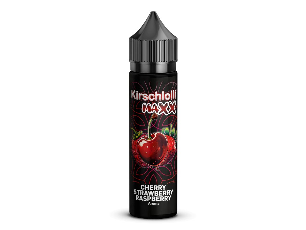 Kirschlolli Maxx - Cherry Strawberry Raspberry - Longfill Aroma 10ml (60ml Flasche) - Cherry Strawberry Raspberry 1er Packung - Vapes4you