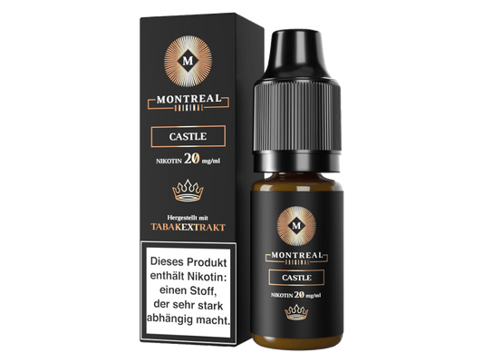 Montreal Original - Castle - 10ml Fertigliquid (Nikotinsalz) - Castle 1er Packung 20 mg/ml - Vapes4you