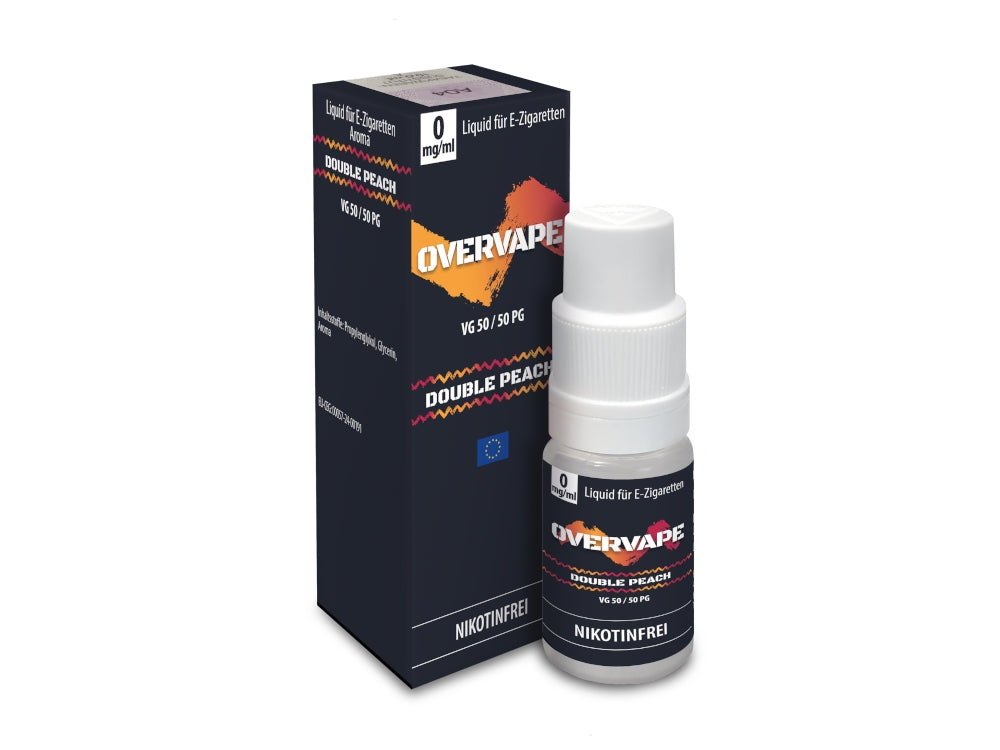 Overvape - Double Peach - 10ml Fertigliquid (Nikotinsalz)