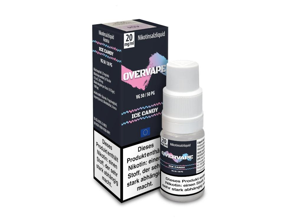 Overvape - Ice Candy - 10ml Fertigliquid (Nikotinsalz)