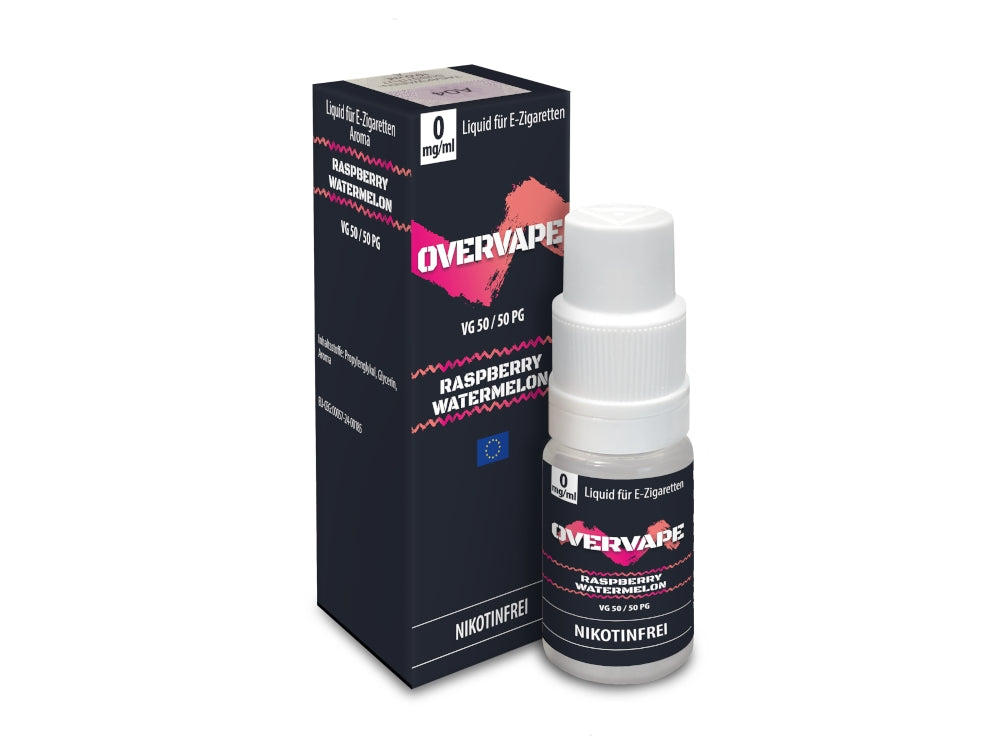 Overvape - Raspberry Watermelon - 10ml Fertigliquid (Nikotinsalz)