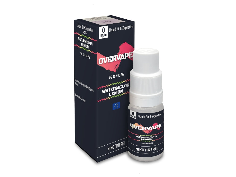 Overvape - Watermelon Lemon - 10ml Fertigliquid (Nikotinsalz)