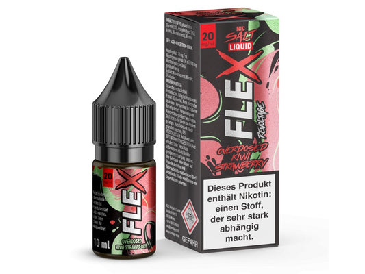 Revoltage - FLEX - Kiwi Strawberry - 10ml Fertigliquid (Nikotinsalz) - Kiwi Strawberry 1er Packung 20 mg/ml - Vapes4you