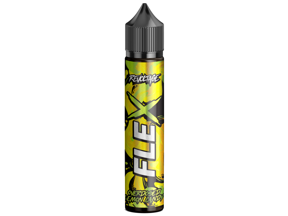 Revoltage - FLEX - Lemon Candy - 10ml Longfill Aroma (75ml Flasche)