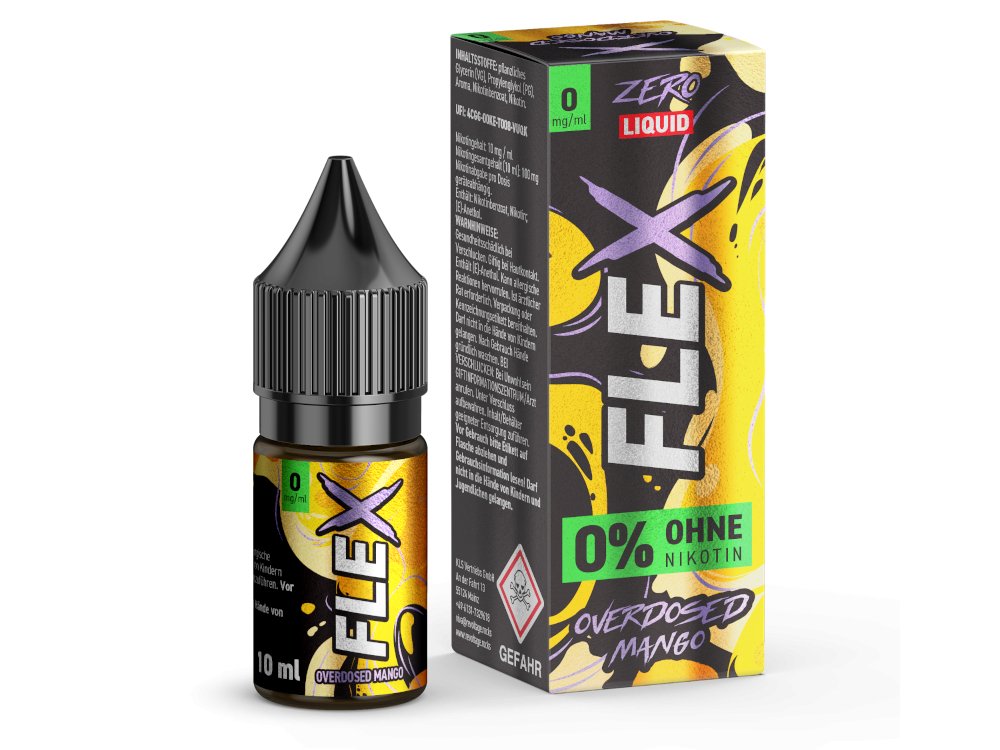 Revoltage - FLEX - Mango - 10ml Fertigliquid (Nikotinsalz) - Mango 1er Packung 0 mg/ml - Vapes4you