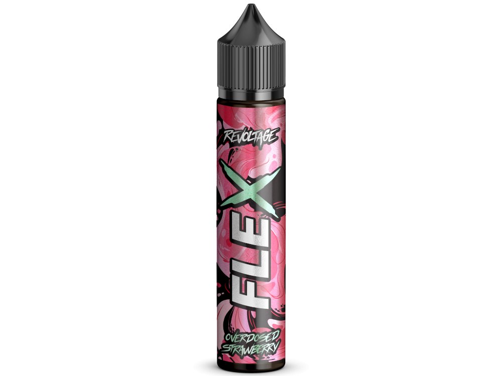 Revoltage - FLEX - Strawberry - Longfill Aroma 10ml (75ml Flasche) - Strawberry 1er Packung - Vapes4you